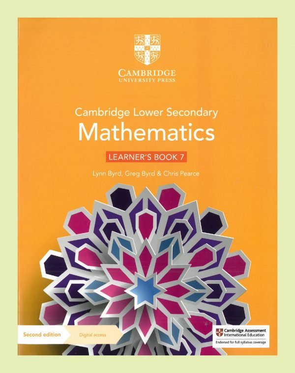 Cambridge lower secondary Mathematics Learner's book 7