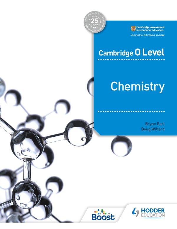 Cambridge O Level Chemistry Bryan Earl