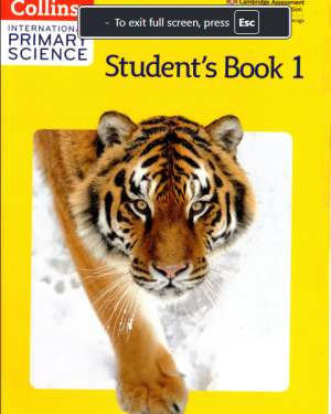 Collins International Primary Science Students Book 1