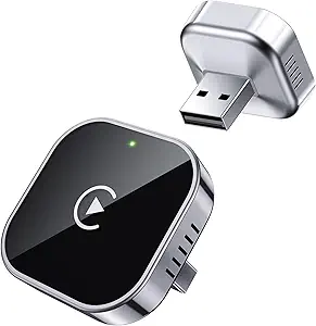 Teeran Wireless CarPlay Adapter 2025 Upgrade — Convert Wired Apple CarPlay to Wireless | Compact Mini USB Design | Compatible with Cars Featuring Built-in Wired Apple CarPlay | Plug-and-Play, Easy to Use | Fast, Stable Connection for iPhone