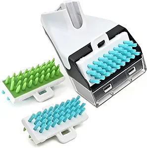 Shark PX201 3.5" Tough Stain Cleaning Brush Attachment – Compatible with Shark PX201, PX202BRN, CarpetXpert Upright EX201, R-EX200, R-EX201, EX150, EX151 – Includes Reversible Bristle Replacement Brush (1+2 Pack)