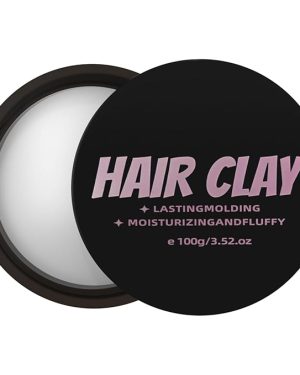Men’s Matte Hair Clay Pomade – Super Strong Hold, Long-Lasting Style, Matte Finish with Shine and Moisturizing Care – Suitable for All Hair Types
