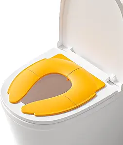Lemon Yellow Bidet Toilet Seat