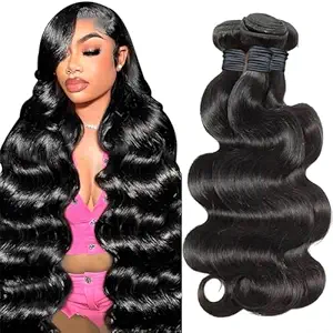 14A Body Wave Human Hair Bundles – 100% Brazilian Virgin Hair, Thick & Natural Color, 20", 22", 24" Luxurious 100% Brazilian virgin human hair bundles with a beautiful body wave texture. Available in lengths of 20”, 22”, and 24”. Thick, natural, and raw hair for a full, voluminous look. Perfect for weaving, styling, and achieving a natural finish.