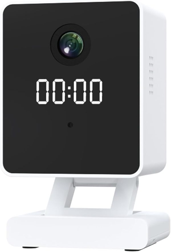 2K HD Indoor Security Camera with AI Humanoid Detection, Two-Way Audio, Night Vision, Local and Cloud Storage — Ideal for Baby, Pet, and Home Surveillance