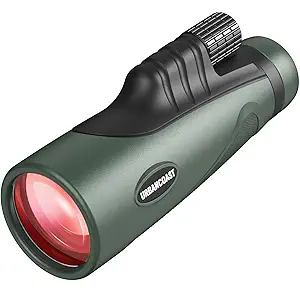 15x54 High-Powered Monocular Telescope for Adults – Waterproof, Compact Spotting Scope with BAK4 Prism & FMC Lens – Ideal for Bird Watching, Hunting, Hiking, Travel & Camping – Great Outdoor Gift