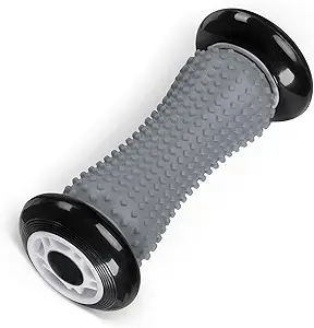 Portable Foot Massager Roller for Plantar Fasciitis Relief — Deep Tissue Muscle Massage for Arch and Heel Pain, Reflexology Tool