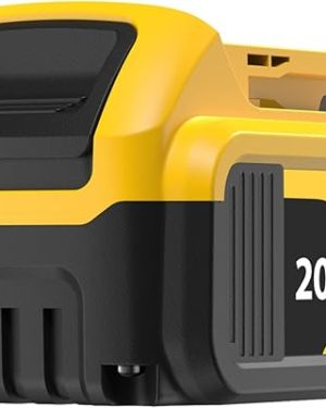 8000mAh Replacement Battery for Dewalt 20V Max – Compatible with Dewalt 20 Volt Batteries DCB200, DCB201, DCB203, DCB204, DCB206, DCB207