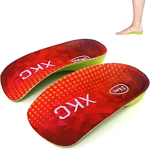 Women’s Arch Support Insoles – Orthotic Shoe Inserts for Plantar Fasciitis, Flat Feet, Over-Pronation, Heel Spur Relief, and Extra Cushioning (Size L: Men 6.5-8.5 / Women 7.5-9.5)