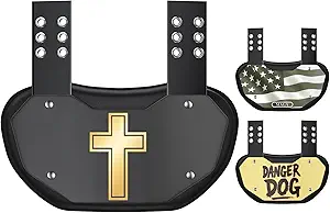 Football Backplate with High-Impact Foam Padding – Breathable Design for Comfort, Ideal for Youth and Adults, Essential Gear and Accessories.