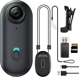 128GB Full HD 1080P Mini Body Camera – Ultra-Compact, Wearable Action Cam