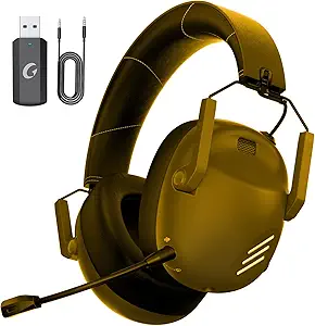 Wireless Gaming Headsets with Noise-Canceling Microphone