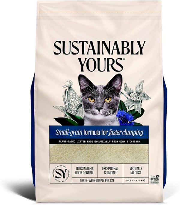 Small-Grain Cat Litter, 10 lbs