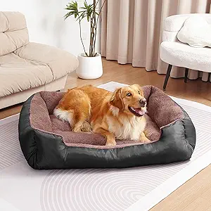 Large Dog Bed – Cozy, Soft, and Durable with Anti-Slip Bottom for Extra Warmth