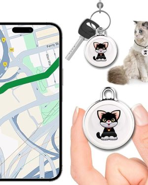 2025 GPS Tracker & Smart Locator – Compact Device for Vehicles, Keys, Luggage, Wallets, and Pets | Compatible with iOS & Android | No Subscription Required