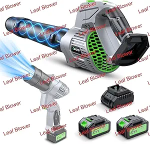Cordless Electric Leaf Blower – 500,000 RPM