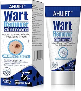 Maximum Strength Wart Remover Ointment – Fast-Acting Salicylic Acid Cream for Effective Wart Treatment (XK04)