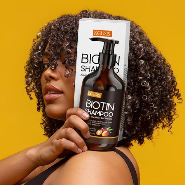 Spartan Root Activator Biotin Hair Growth Shampoo – Nourishing & Frizz Control with Hyaluronic Acid & Vitamin B5 – Anti-Dandruff Rosemary Formula with Batana Oil & DHT Blocker – Organic, Sulfate-Free Hair Care for Men & Women, 10.14 fl oz