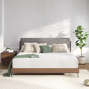 Novilla 12-Inch King Size Memory Foam Mattress – Medium Firm Comfort with Pressure Relief, Cooling Fresh Sleep Technology, and Removable Washable Cover – Mattress in a Box