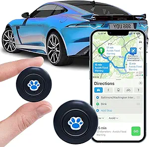 Mini GPS Tracker for Vehicles – No Subscription or Monthly Fees | Portable, Real-Time Magnetic GPS Tracking Device for Cars, Kids, Pets, Trucks