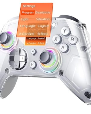 GUSGU G7 Wireless Gaming Controller – Gray