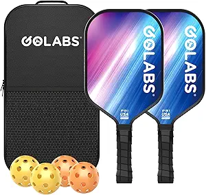 Golabs PB1 Pickleball Paddle Set – 2-Pack