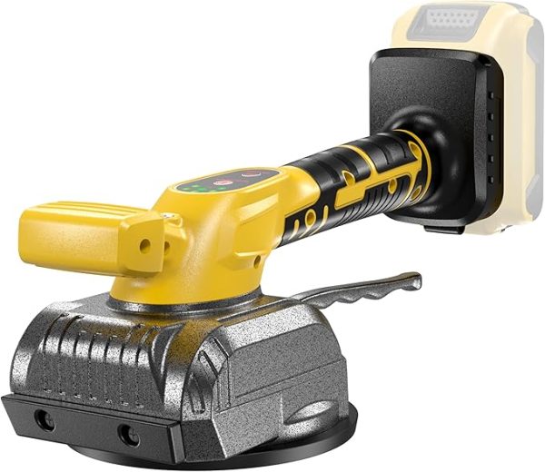 Cordless Tile Vibration and Leveling Tool – Compatible with Dewalt 20V Battery
