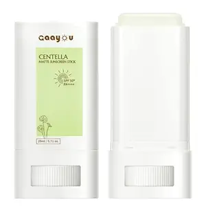 Centella Sunscreen Stick SPF 50+ PA++++ – Korean Sun Stick for Face & Body | Soothing, Hydrating, Matte Finish | Non-Greasy, No White Cast, Easy-to-Apply