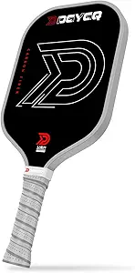 Professional Carbon Fiber Pickleball Paddle with Honeycomb Core – Lightweight, High-Precision Racket for Maximum Spin, Power, and Shock Absorption