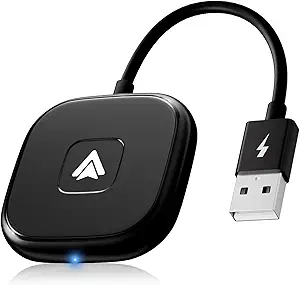 Wireless Android Auto Adapter – Instantly Convert Wired Android Auto to Wireless. Simple Plug & Play Setup, Seamless Connection, Fast & Stable Performance.