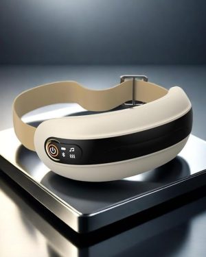 Eye Massager with Heat & Bluetooth Music – Relaxing Eye Mask for Eye Care, Perfect Gift for Mom, Dad, Women, and Men