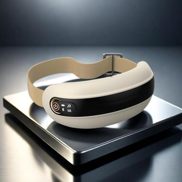 Eye Massager with Heat & Bluetooth Music – Relaxing Eye Mask for Eye Care, Perfect Gift for Mom, Dad, Women, and Men
