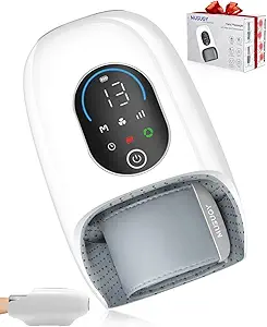 Hand Massager with Heat & Compression – Full-Hand and Wrist Relief with Touchscreen & Palm Roller | Perfect for Daily Comfort at Home, Office, or On-the-Go