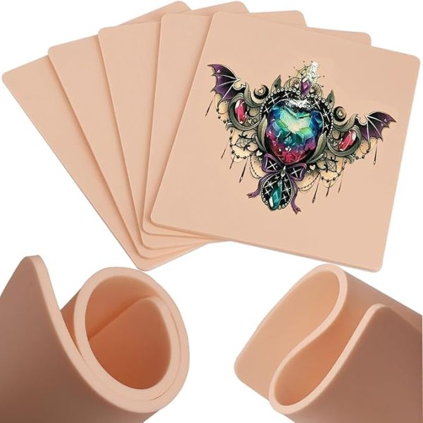 Tattoo Practice Skins – 15pcs, 3mm Thick by Prgislew