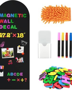 Magnetic Chalkboard Wall Decal – 47.2" x 18"