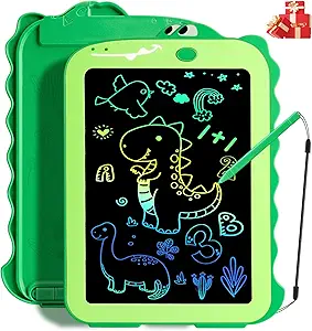8.5-Inch LCD Writing Tablet for Kids – Colorful Drawing Board and Educational Doodle Pad, Fun Dinosaur Toy for Toddlers and Children Ages 2–8, Perfect Birthday, Party, or Christmas Gift for Boys and Girls