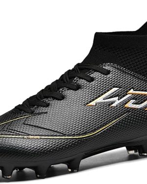 Men’s Outdoor Soccer Cleats – Professional Training Football Boots, Lightweight & Breathable, Youth Athletic Sneakers for AG/FG Turf