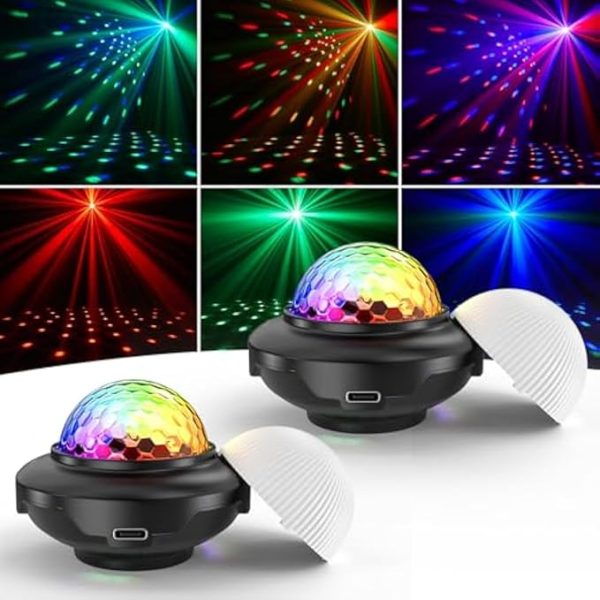 Rechargeable Disco Ball – Battery-Powered Party & Event Strobe DJ Light