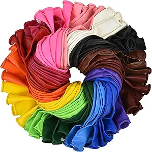 QRabbit 100-Pack 12" Party Balloons – Extra Thick Latex, Suitable for Helium or Air, 15 Bright Rainbow Colors, Perfect for Weddings, Birthdays, Graduations, Anniversaries, and Any Celebration