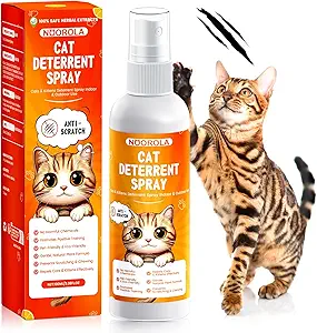 Cat Deterrent Spray – 100ml | Natural No-Scratch Solution for Cats | Protect Furniture, Plants & Belongings