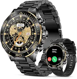 Smartwatch for Men – Call & Answer, Android & iPhone Compatible
