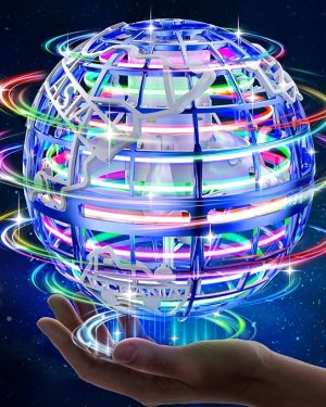 Flying Orb Ball 2025 Edition – Upgraded Hover Boomerang Ball with 6 Dynamic Lighting Effects | Fun Indoor & Outdoor Toy for Kids, Teens & Adults