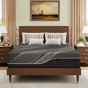 King Mattress – 14-Inch Charcoal Gel Memory Foam