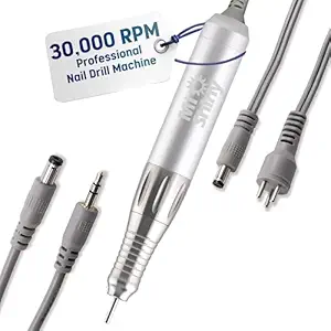 Professional 30,000 RPM Nail Drill Machine – Handpiece for Nail Care – Replacement Drill Compatible with KUPA KP55, KP60, KP5000, MeDi Pro 20k, and UP200