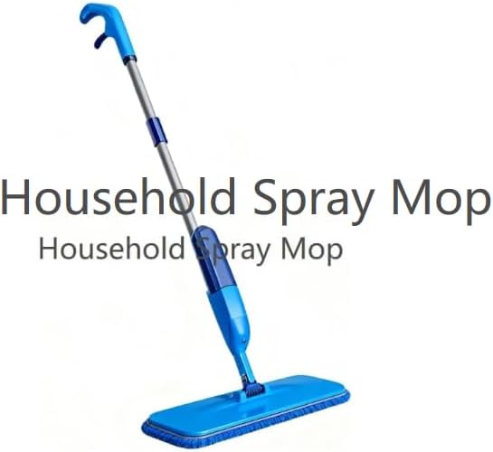 Blue Household Spray Mop with Removable Water Tank
