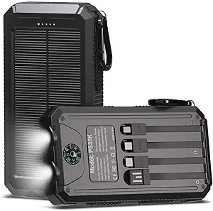 20,000mAh Solar Power Bank
