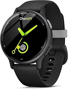 AI Translator Smartwatch with Fitness Tracking – Heart Rate & Sleep Monitor, OLED Display, Titanium Alloy Waterproof Design, Multi-Sport Modes, Black