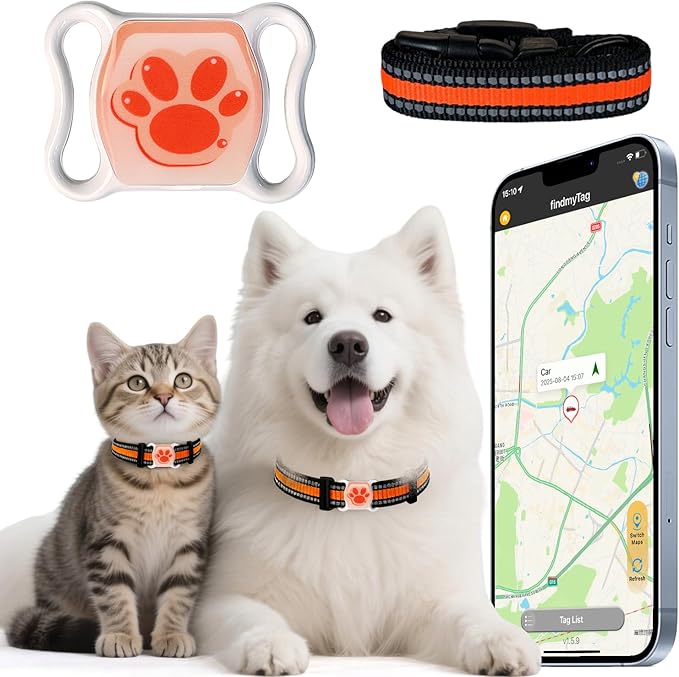 Pet GPS Tracker for Dogs & Cats