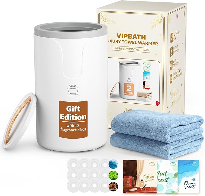 20L Luxury Towel Warmer – Gift-Ready Package