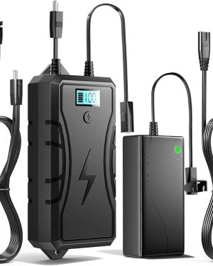 Rechargeable Battery Pack for Power Recliners – 2500mAh Universal Battery with LED Display and Charger – Compatible with Electric Recliners, Sofas, Couches, and Lift Chairs (2-Pin Connection)